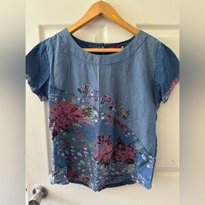 Japan patchwork top